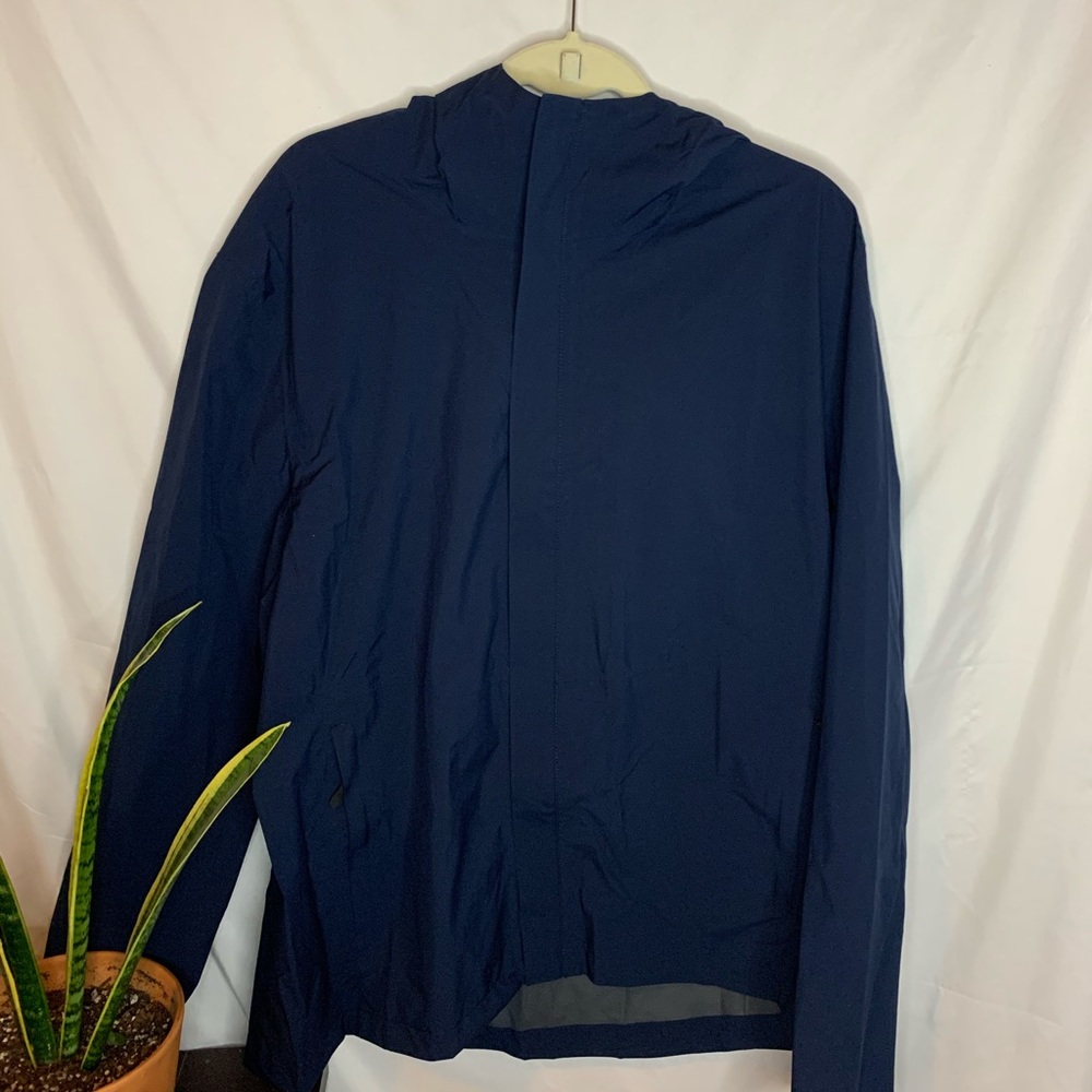 Navy Blue Rain Coat/Windbreaker